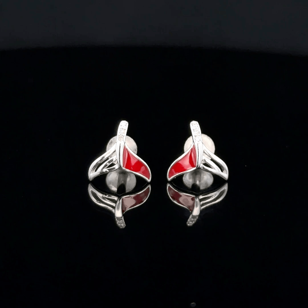 Whale Tail Earrings