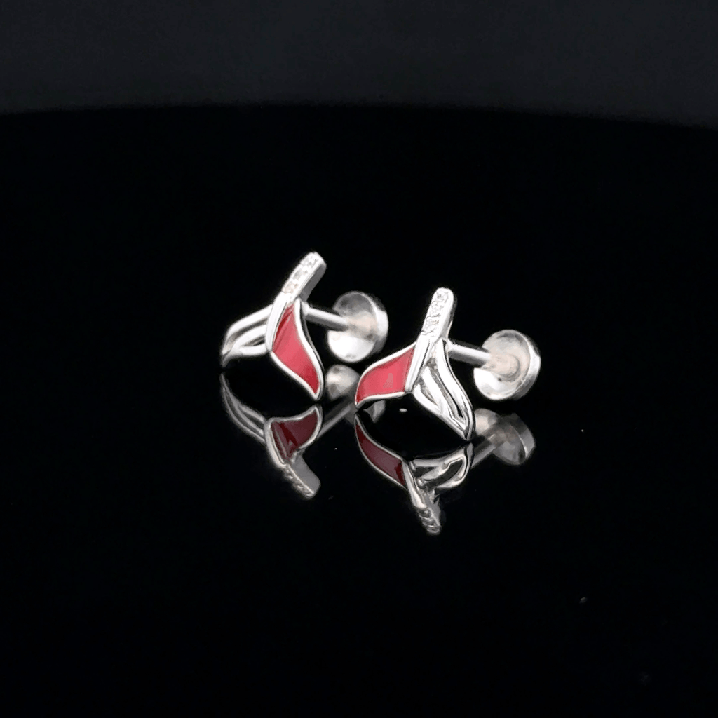 Whale Tail Earrings