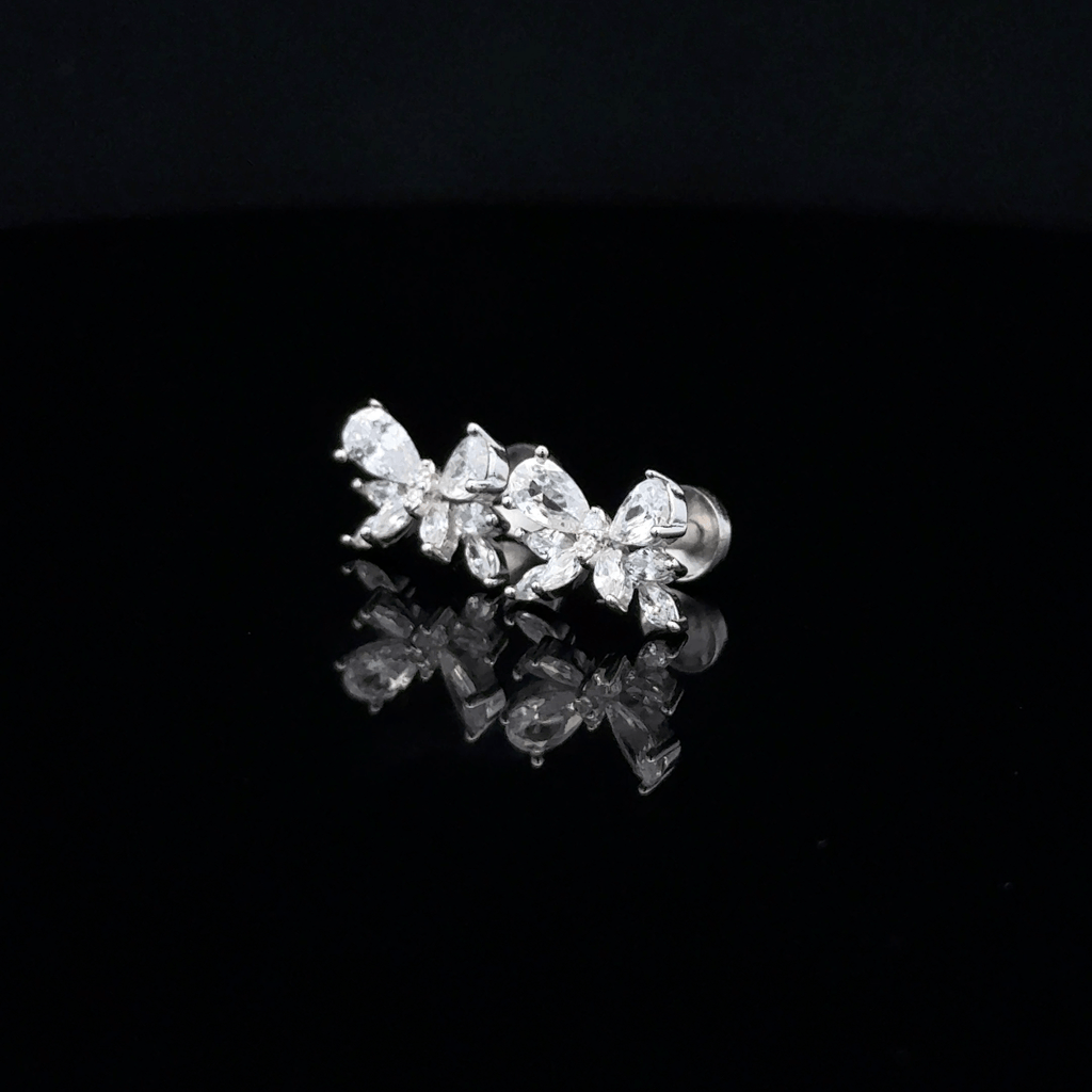Butterfly earrings