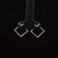 Double way Square Earrings