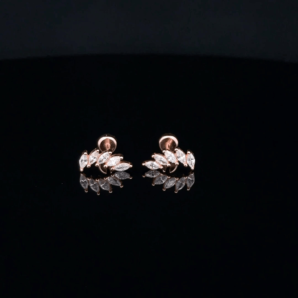 Rosegold 5 stone Second Stud