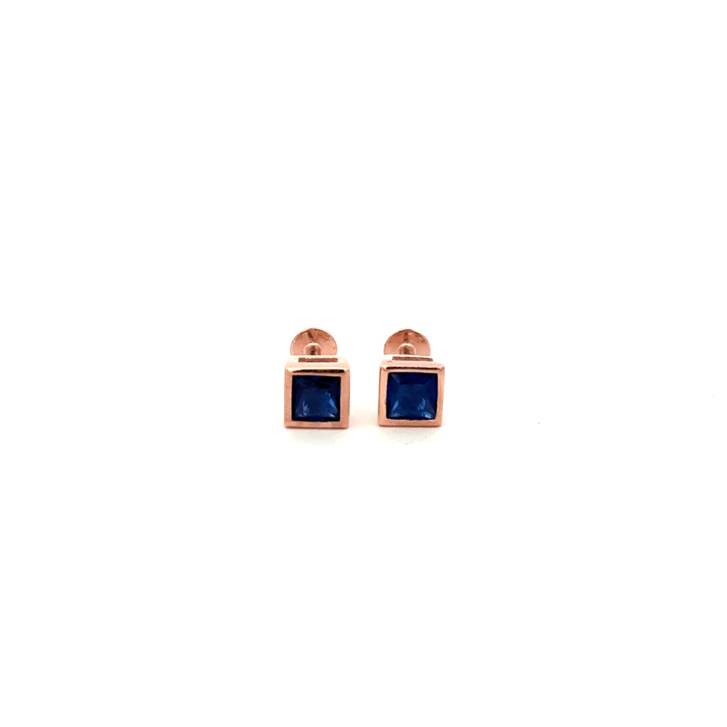 Blue Stone Earring