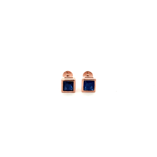 Blue Stone Earring