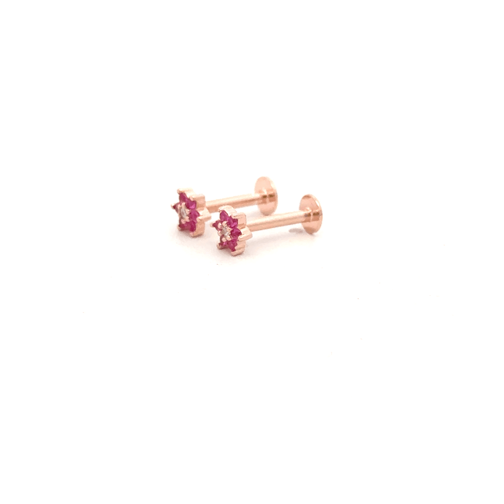Flower earring