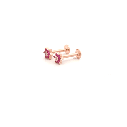 Flower earring