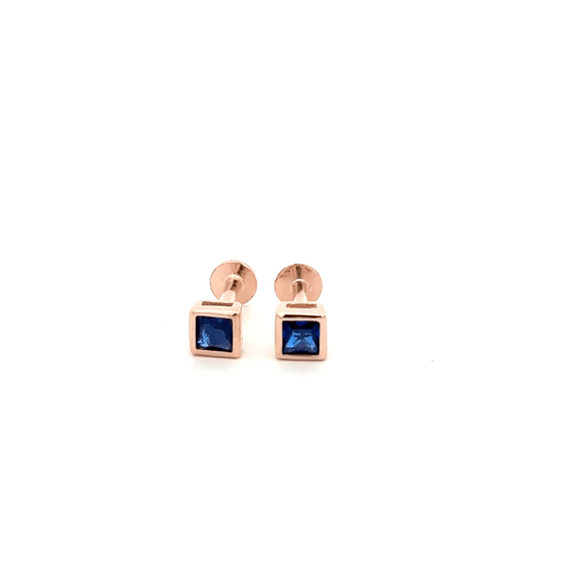 Blue Stone Stud