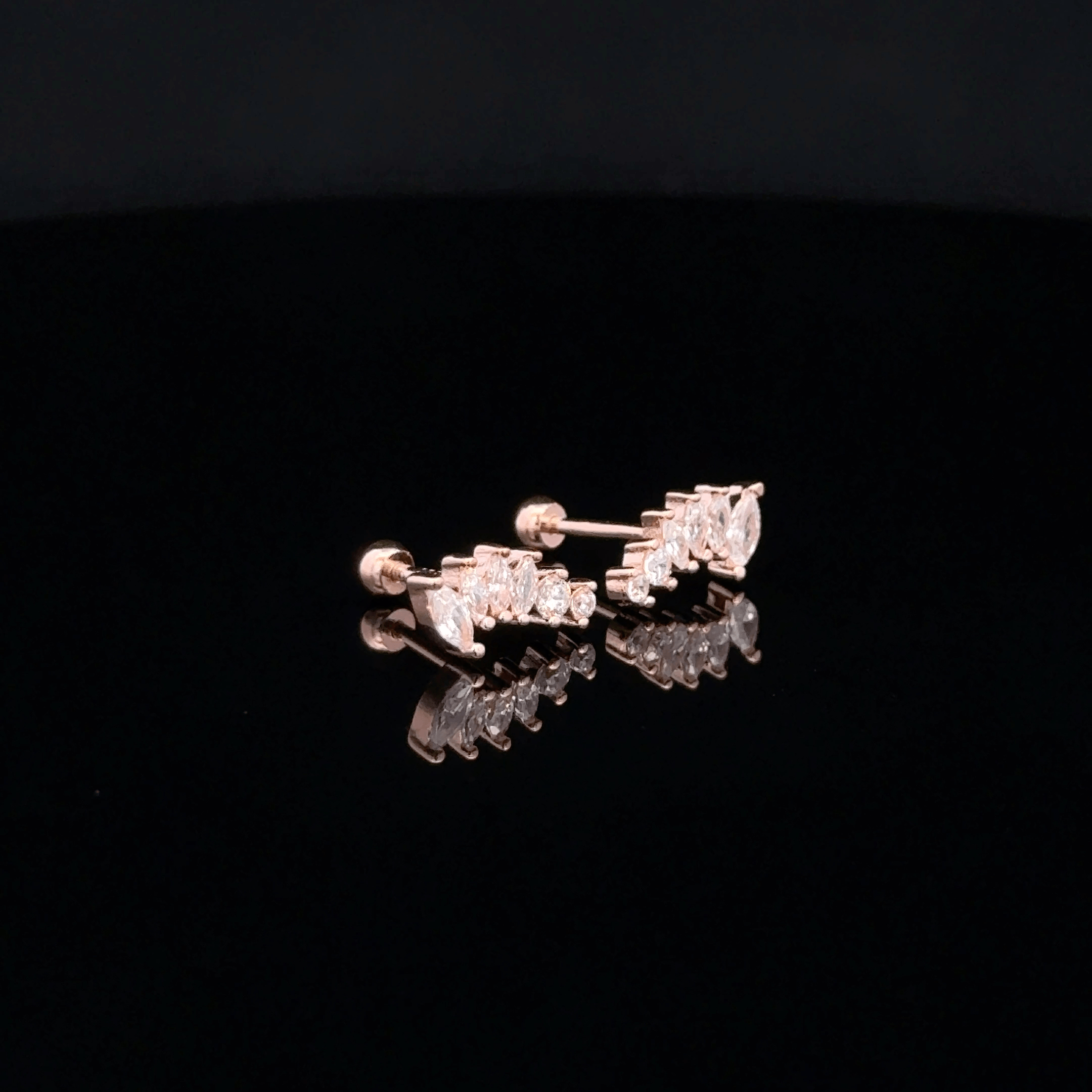 Rosegold Ascending Second Stud
