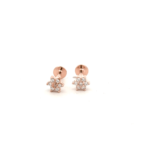 White Flower Stud