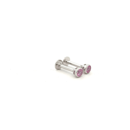 Pink Stone Stud