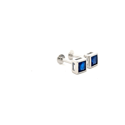 Blue Stone Earring