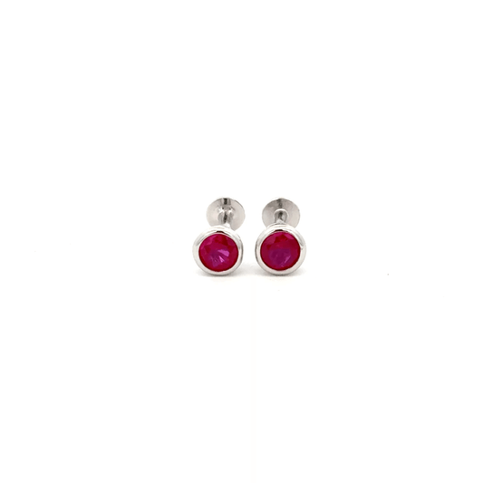 Circle Pink Stud