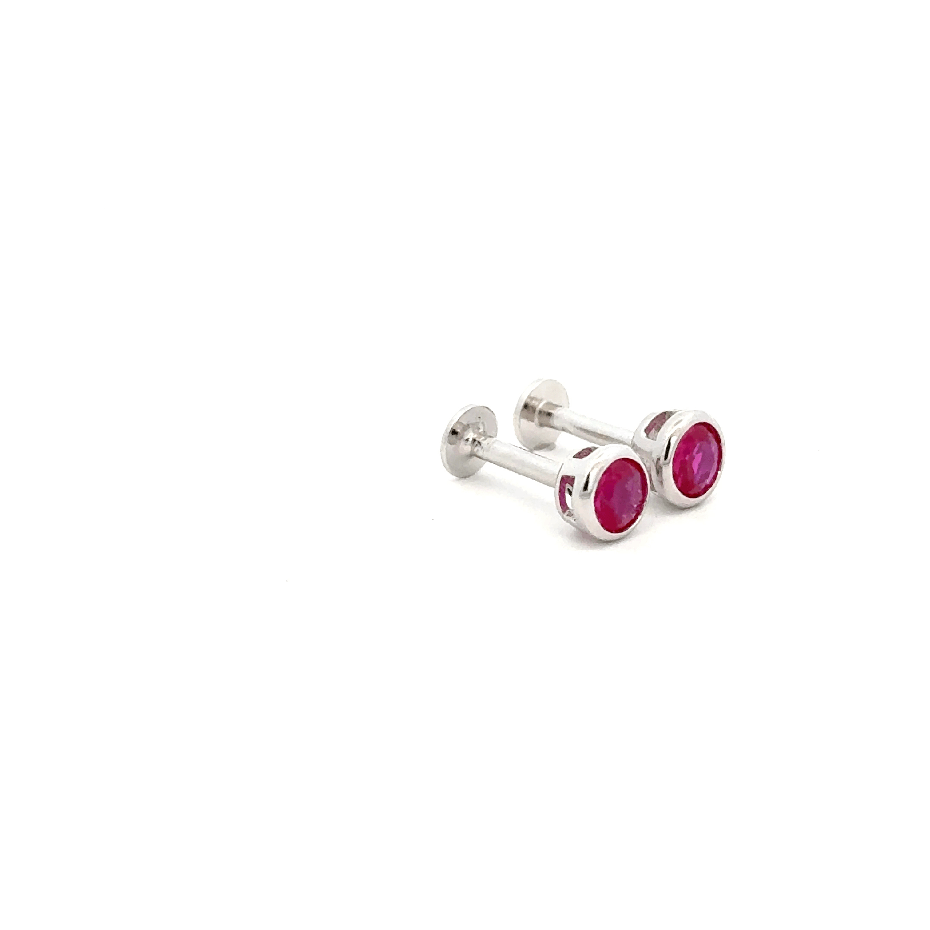 Circle Pink Stud