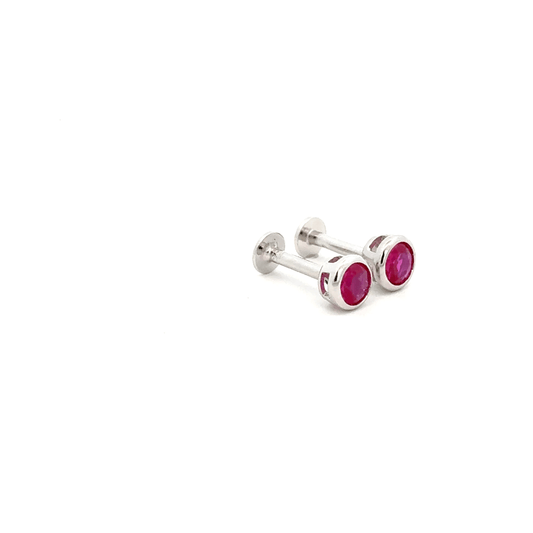 Circle Pink Stud