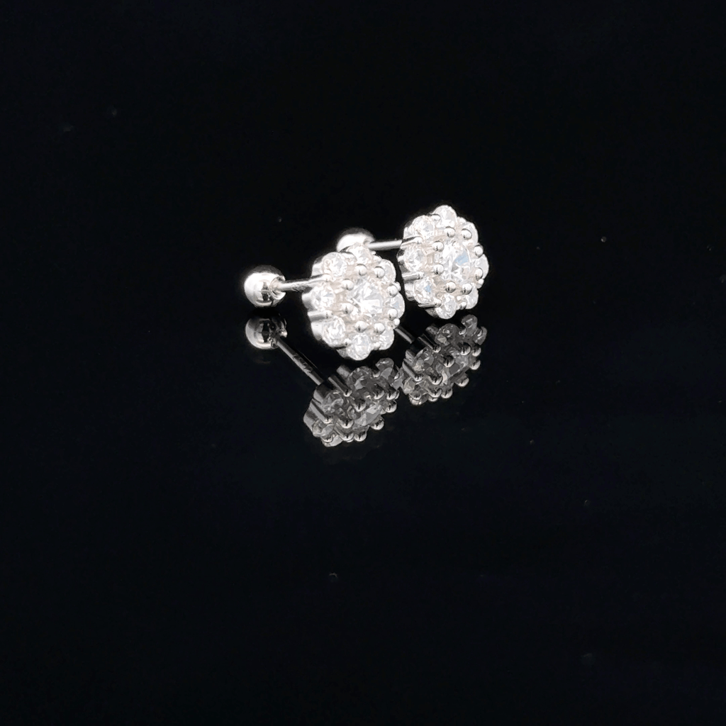 Flower shape second stud