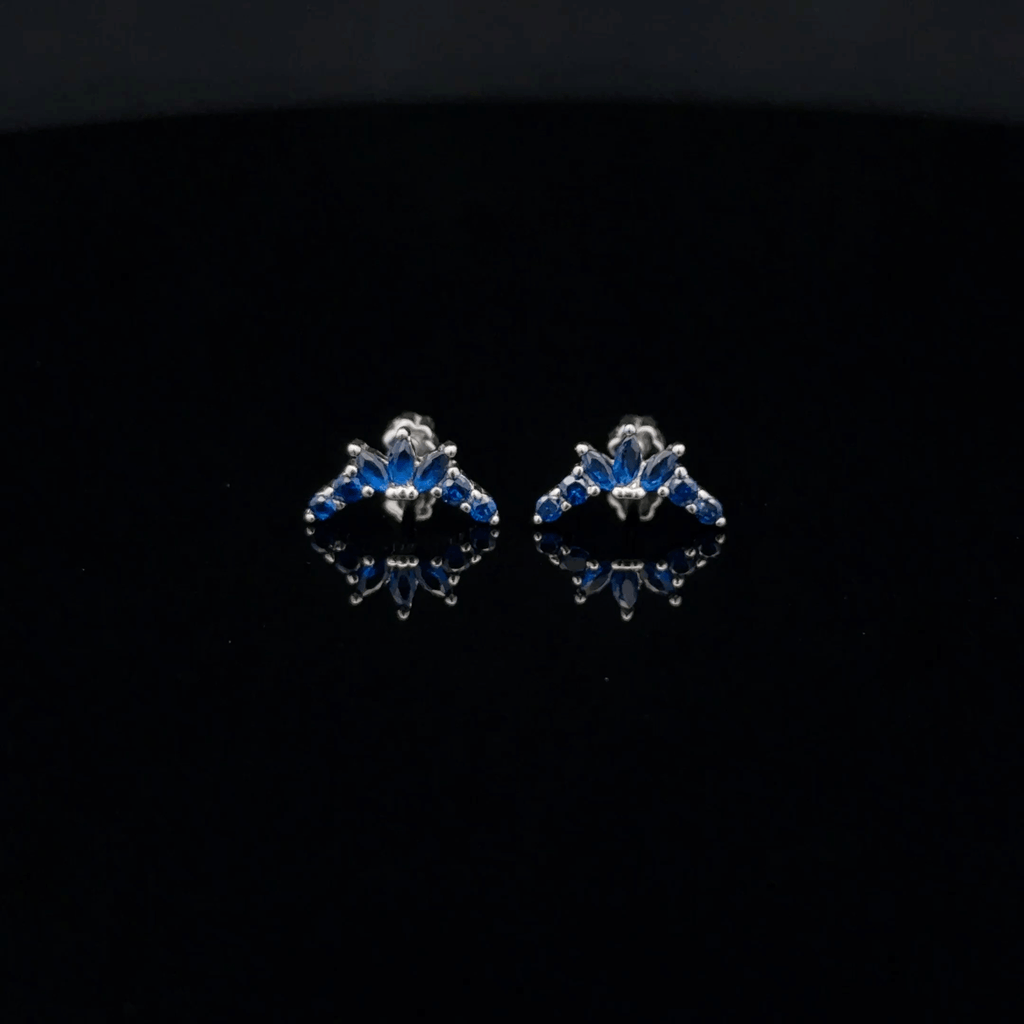 Blue Second Stud