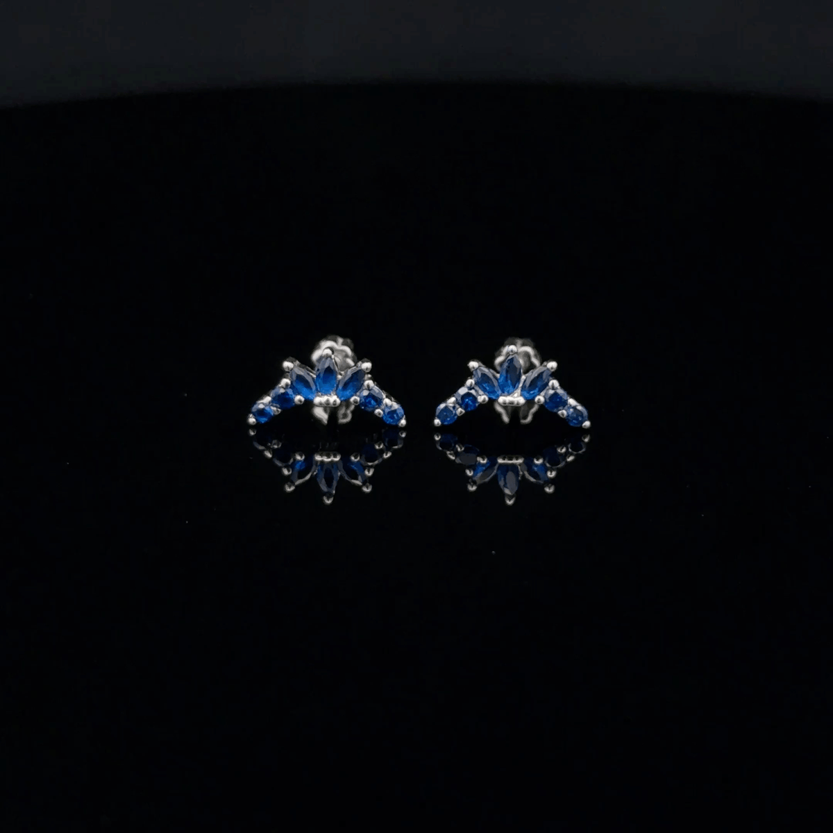 Blue Second Stud
