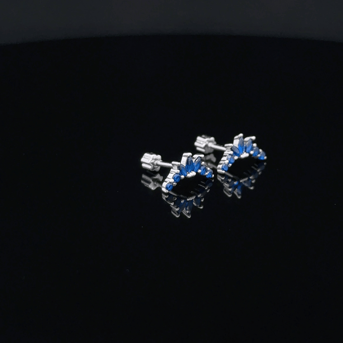 Blue Second Stud