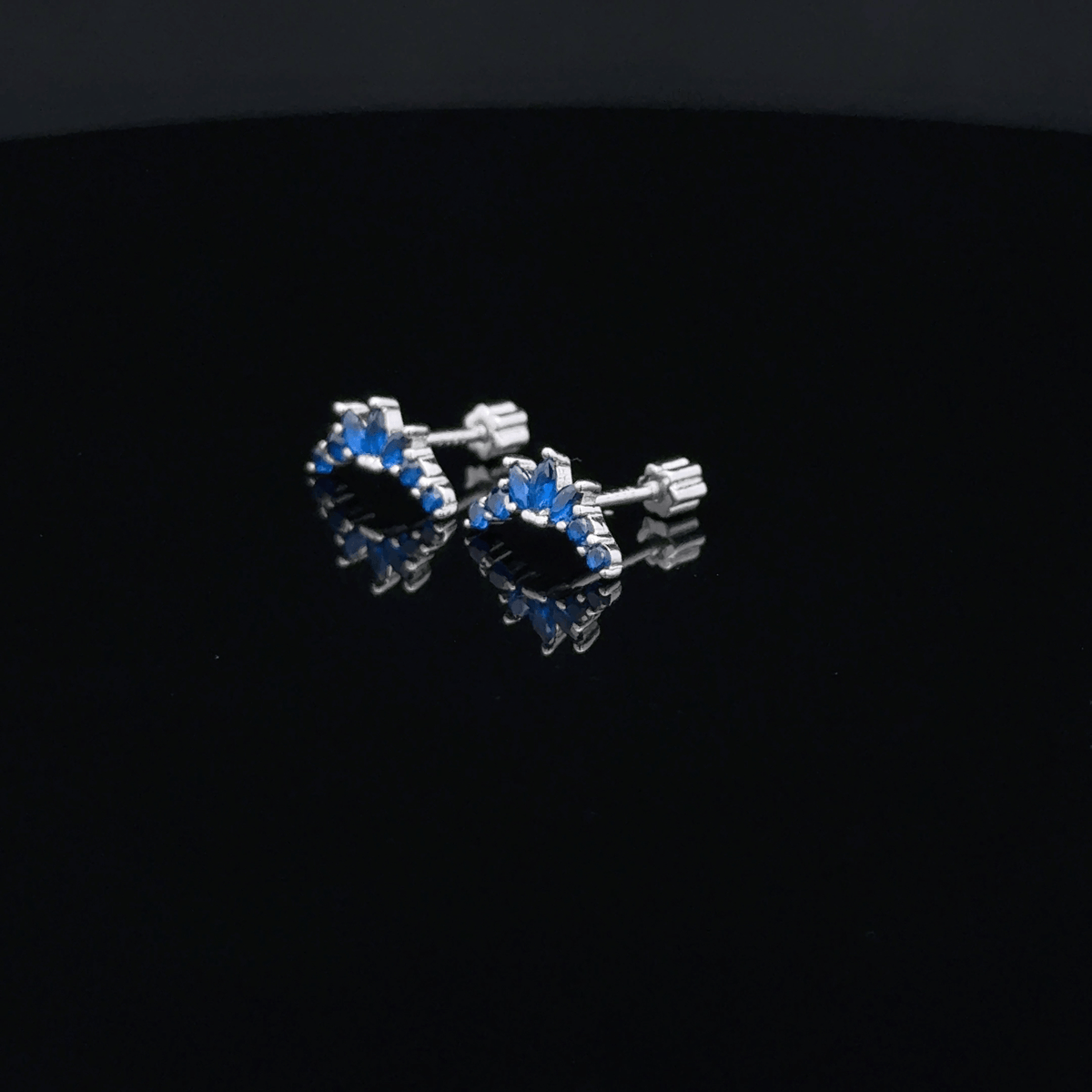 Blue Second Stud