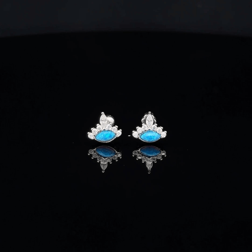 Blue Second Stud