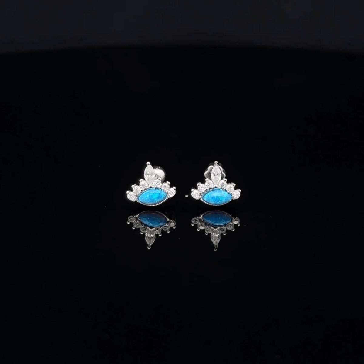 Blue Second Stud