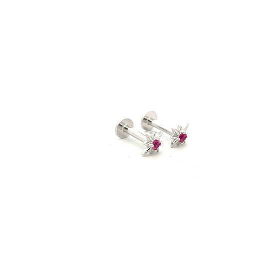 Sparkle pink Stud