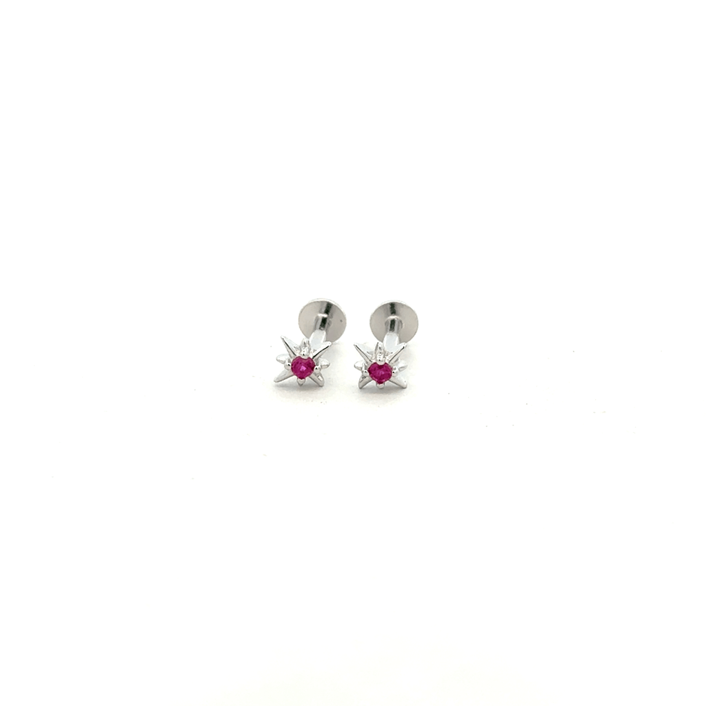 Sparkle pink Stud
