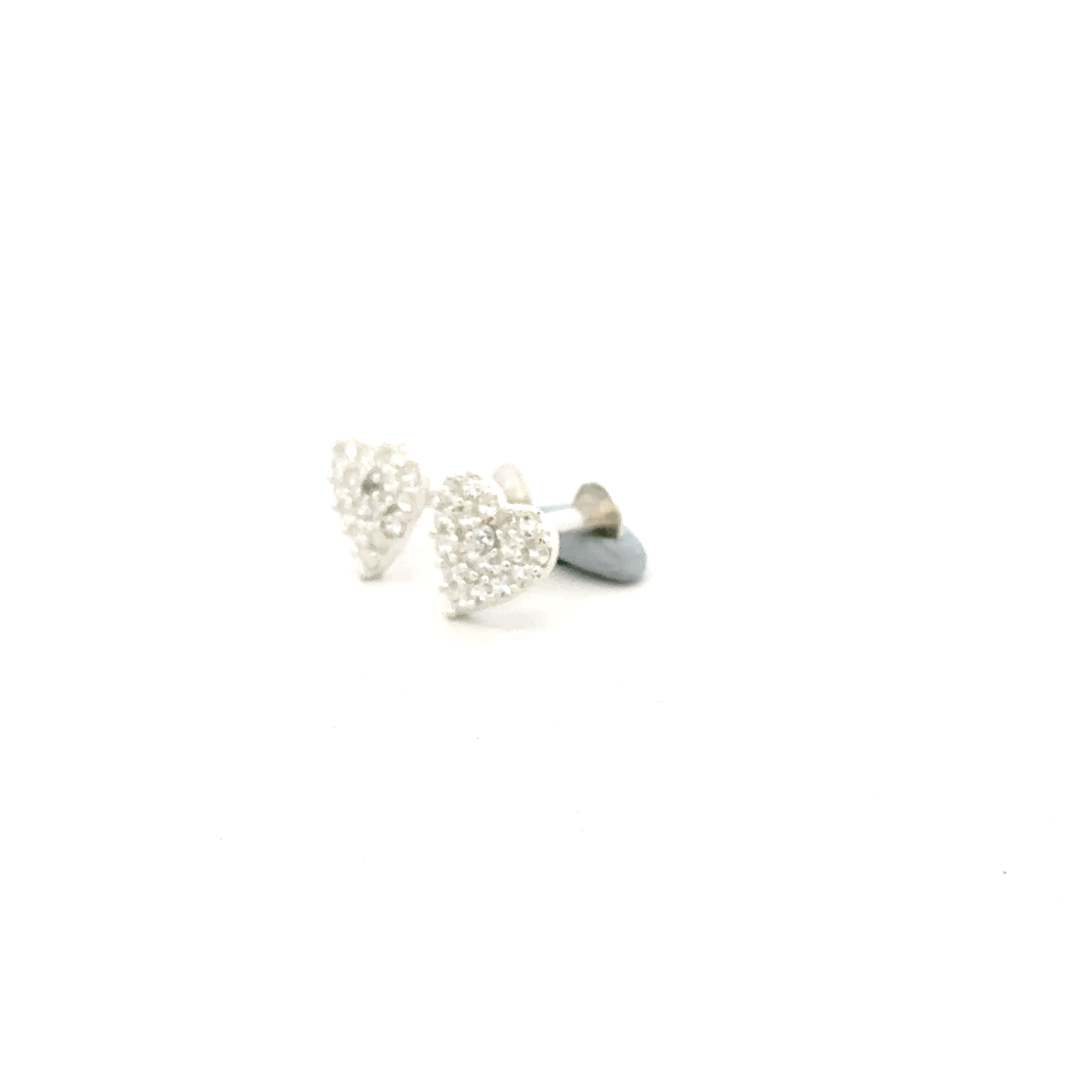 Multistone Heart Second Earring