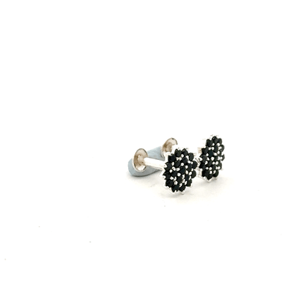 Multistone Black Second Earring