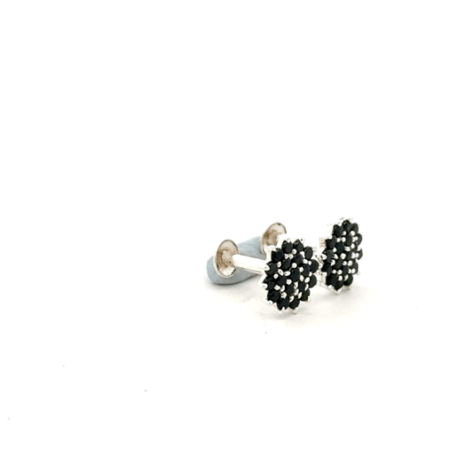 Multistone Black Second Earring