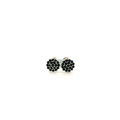Multistone Black Second Earring
