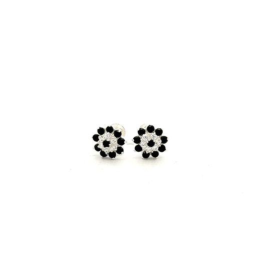 Multistone Black Second Earring