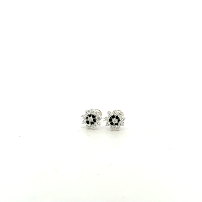 Multistone Black Second Earring