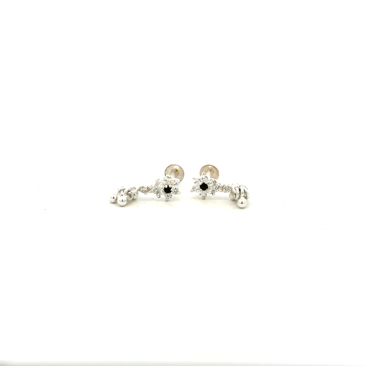 Multistone Hanging Second Earring