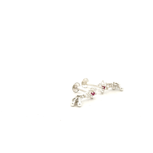 Multistone Hanging Second Earring