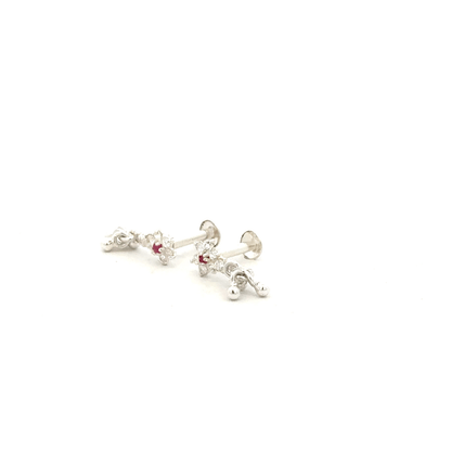 Multistone Hanging Second Earring
