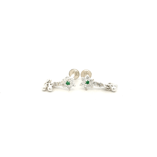 Multistone Hanging Second Earring