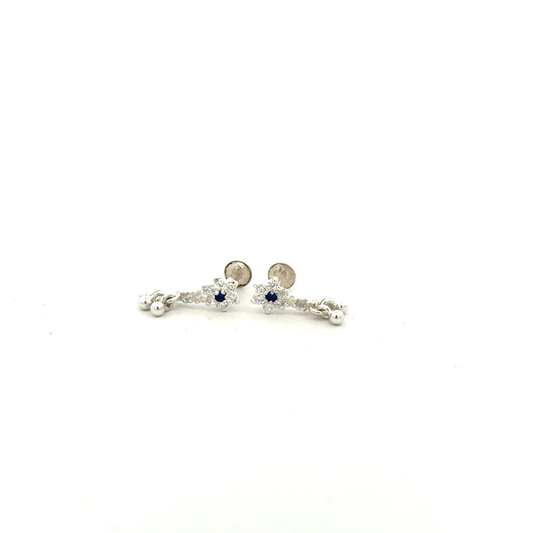 Multistone Hanging Second Earring