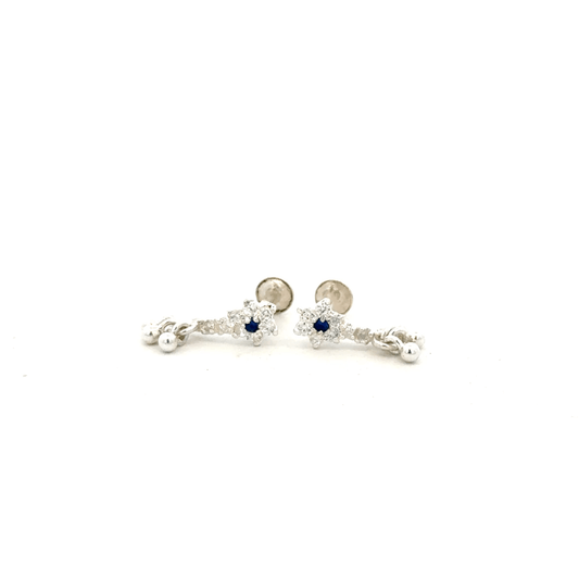 Multistone Hanging Second Earring