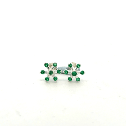 Multistone Green Second Earrings