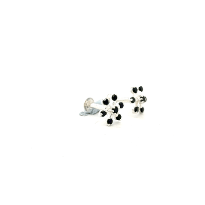 Multistone Black Second Earrings
