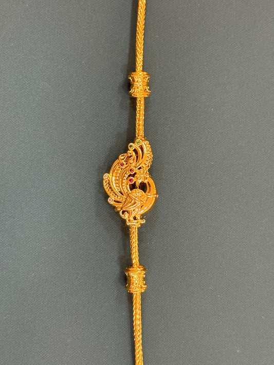 Peacock mugappu Thali Kodi