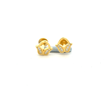 Double Leaf Earring