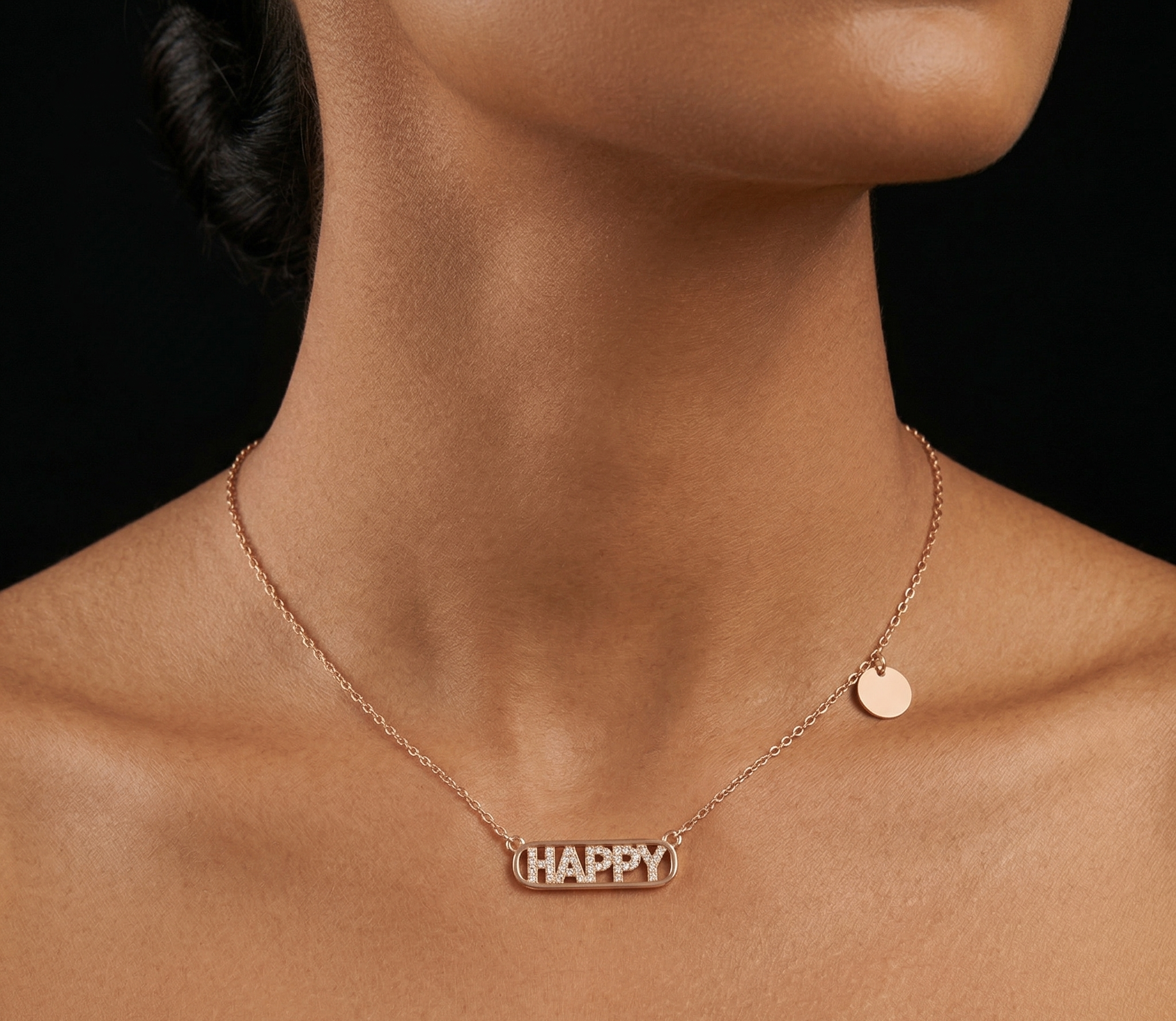 Rosegold Cute Chain with pendant