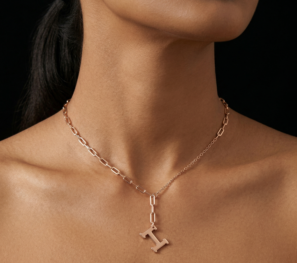 Rosegold H Chain with pendant