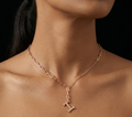 Rosegold H Chain with pendant