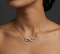 Rhodium infinity chain with pendent