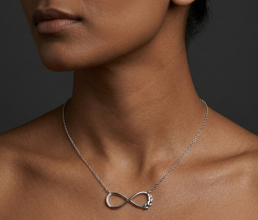 Rhodium infinity chain with pendent