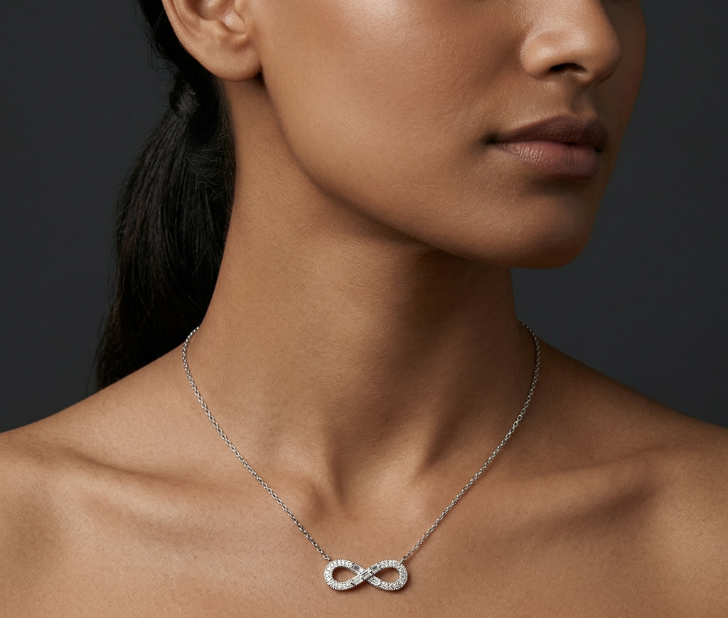 Rhodium Infinity chain with pendent