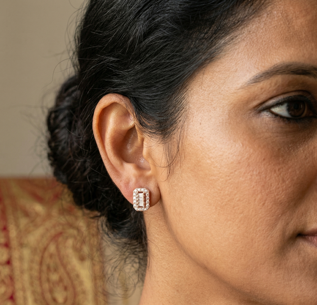 Rectangle Earrings