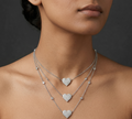 Triple Layer Heart Chain